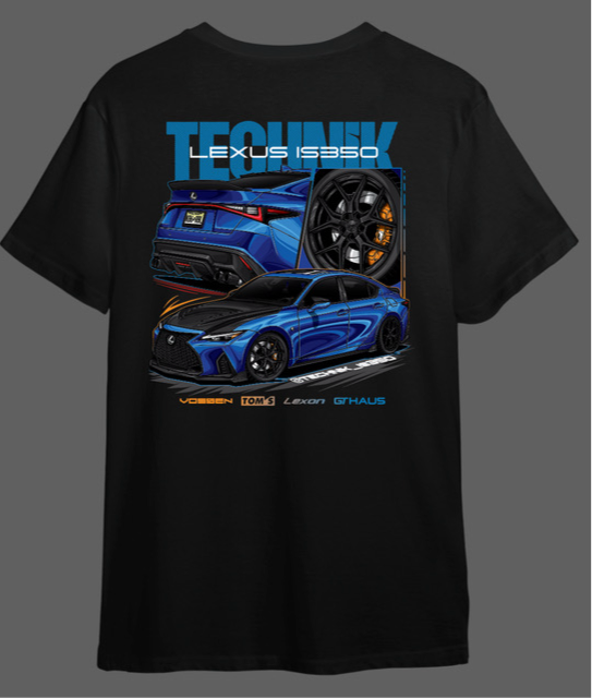 Limited Edition Back Logo T-Shirt with added front car logo